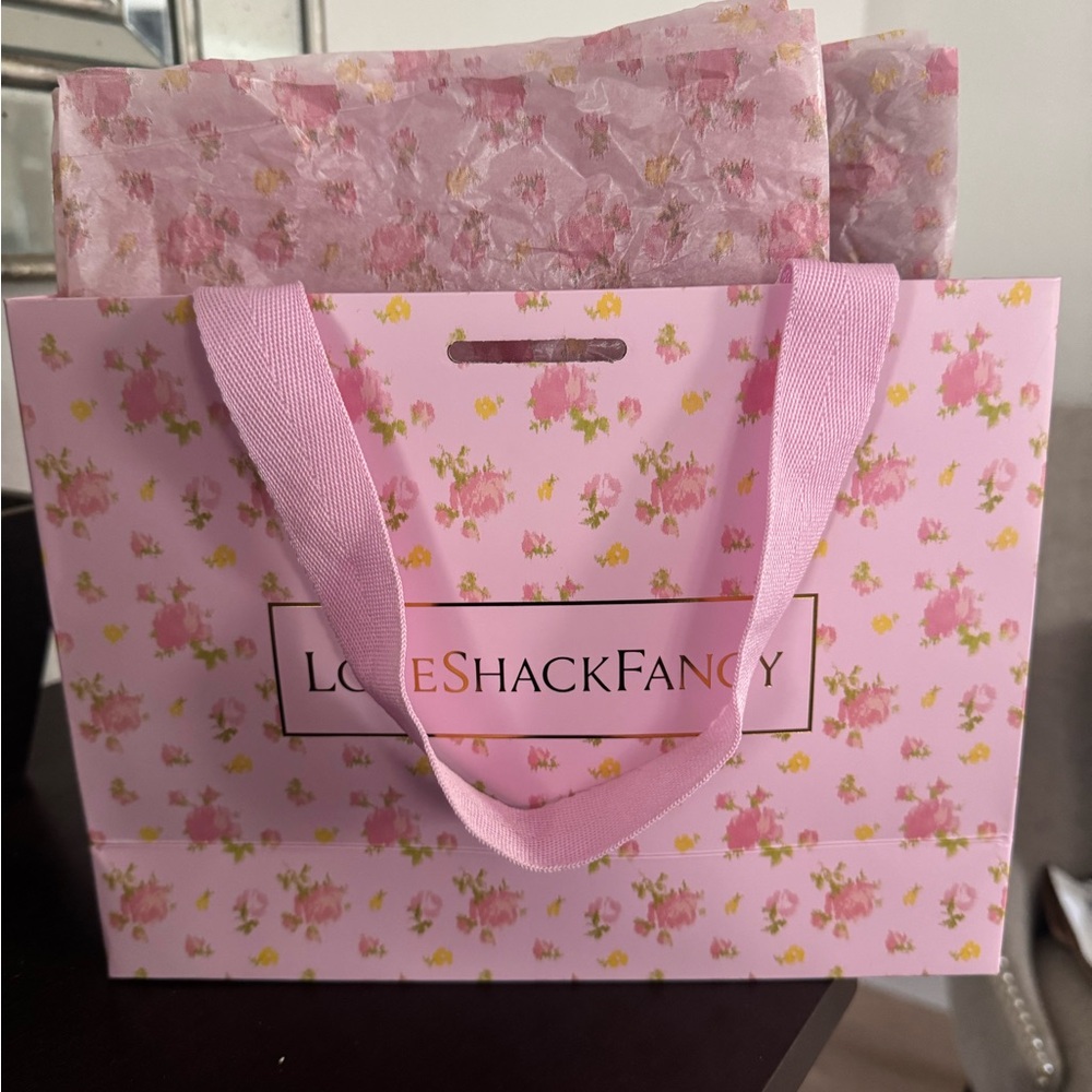 LoveShackFancy Floral small bag